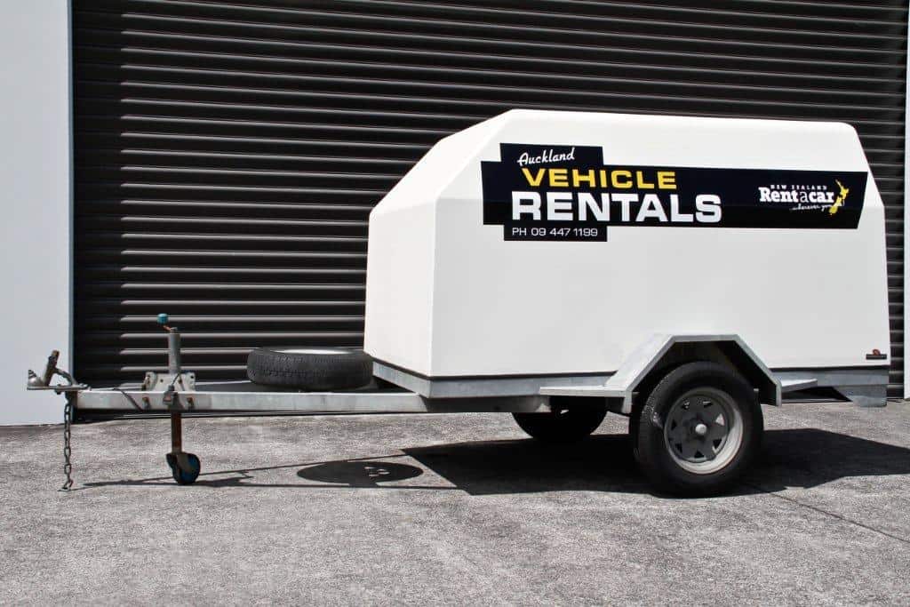 luggage trailer for hire