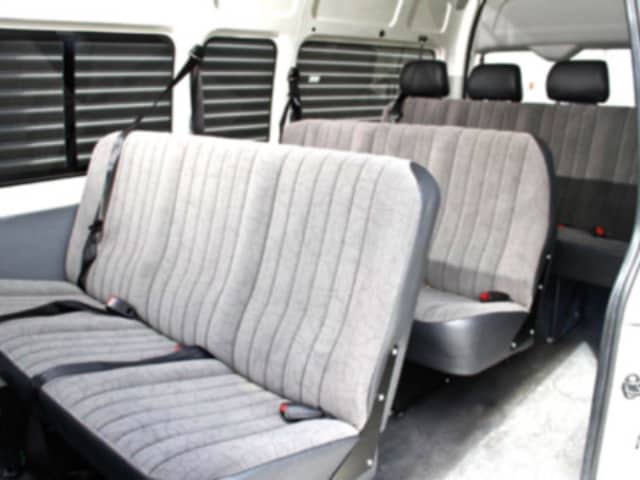12 Seater Standard Minibus Inside